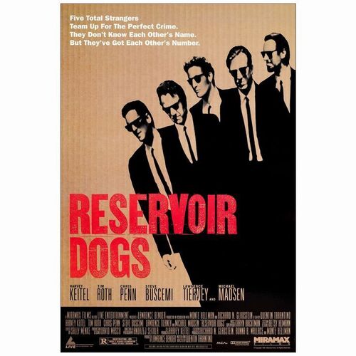 579: RESERVOIR DOGS - One-Sheet (27" x 40"); Very Fine+ Rolled