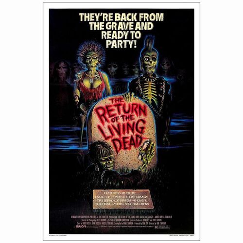 580: THE RETURN OF THE LIVING DEAD - One Sheet (27" x 41"); Very Fine Rolled