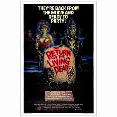 580: THE RETURN OF THE LIVING DEAD - One Sheet (27" x 41"); Very Fine Rolled