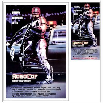 584: ROBOCOP - One-Sheet & Mini Poster (27" x 41" & 12" x 24"); Very Fine+ Rolled