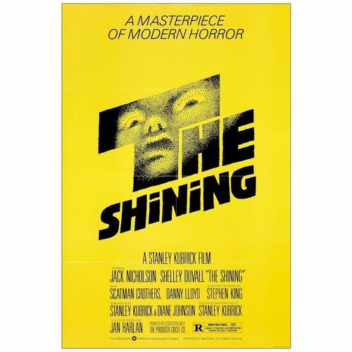 600: THE SHINING - One-Sheet (27" x 40.5"); Very Fine Folded