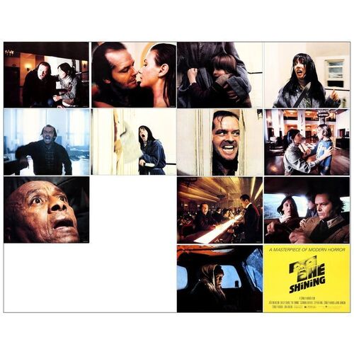 601: THE SHINING - Deluxe Lobby Card Set (13) (11" x 14"); Near Mint