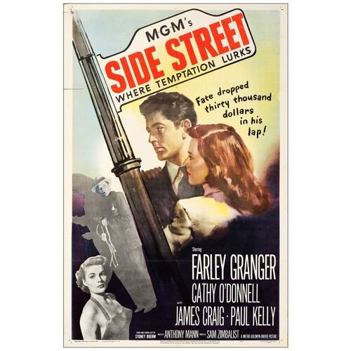 602: SIDE STREET - One-Sheet (27" x 41"); Very Fine- Folded