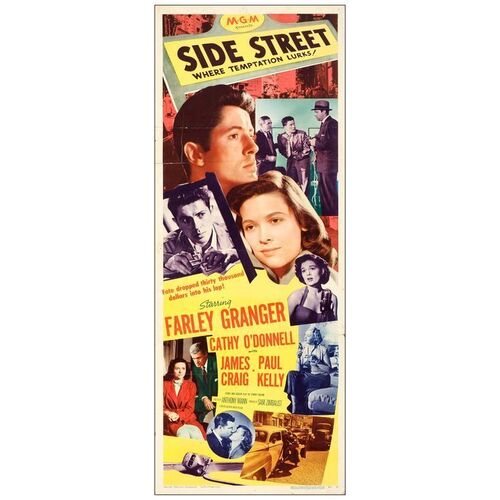 603: SIDE STREET - Insert (14" x 36"); Fine- Folded
