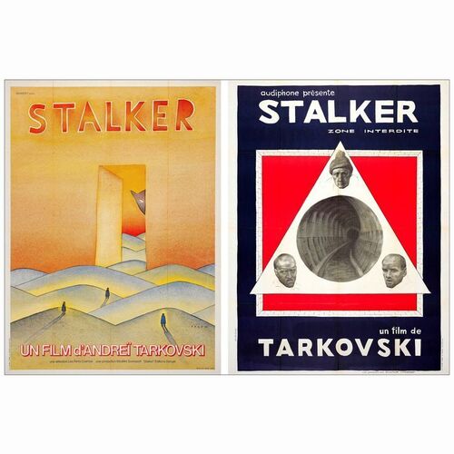 612: STALKER - French Grande (2) (47" x 63"); Style A & B; Very Fine+ Folded