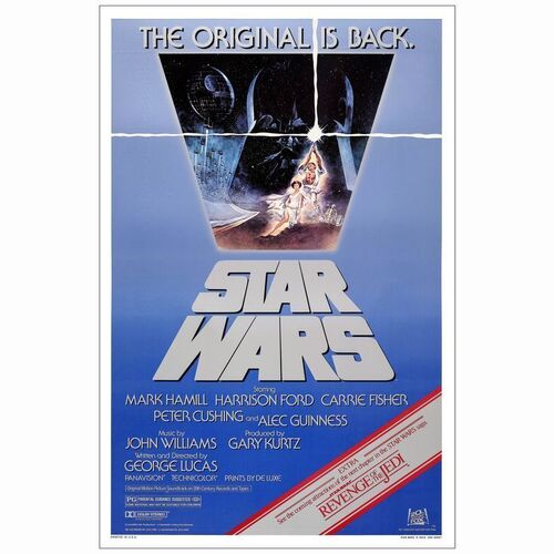 631: STAR WARS: A NEW HOPE - One-Sheet (27" x 41"); Very Fine Rolled
