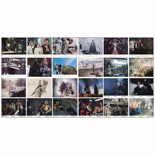 633: STAR WARS: ORIGINAL TRILOGY - Three Lobby Card Sets (24) (11" x 14"); Near Mint