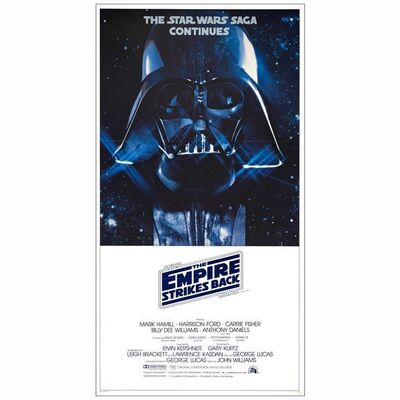 636: STAR WARS: THE EMPIRE STRIKES BACK - Three Sheet (41" x 77"); International; Very Fine- Folded