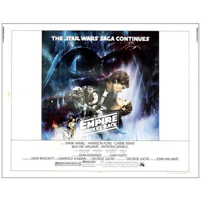 641: STAR WARS: THE EMPIRE STRIKES BACK - Half Sheet (22" x 28"); Style A; Fine+ Rolled