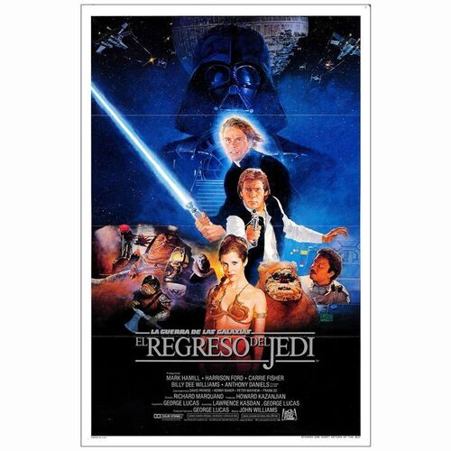 657: STAR WARS: RETURN OF THE JEDI - Argentinian One-Sheet (27" x 40.5"); Studio Style B; Very Fine- Flat Folded