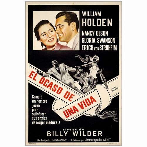 669: SUNSET BOULEVARD - One-Sheet (29" x 43.5"); Fine+ on Linen