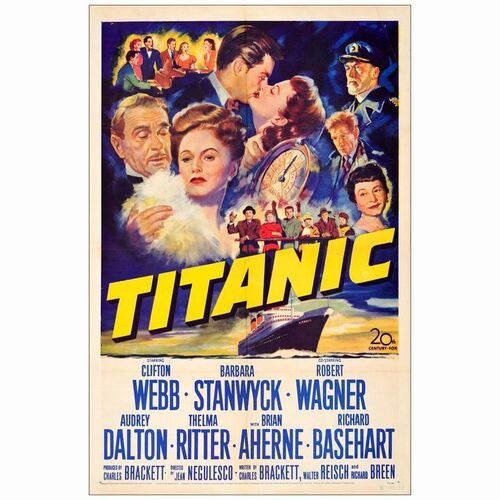 679: TITANIC - One-Sheet (27" x 41"); Very Fine Folded