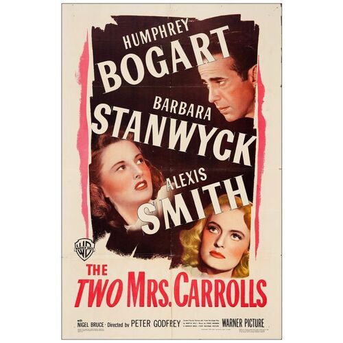 684: THE TWO MRS. CARROLLS - One-Sheet (27" x 41"); Very Fine- Folded