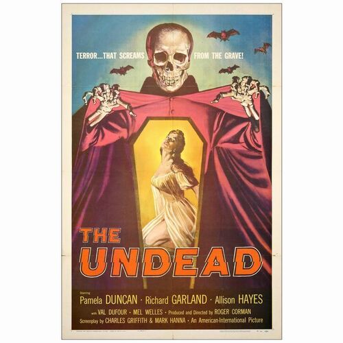 686: THE UNDEAD - One-Sheet (27" x 41"); Very Fine Folded