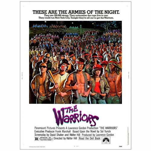 691: THE WARRIORS - 30" x 40"; Very Fine Rolled