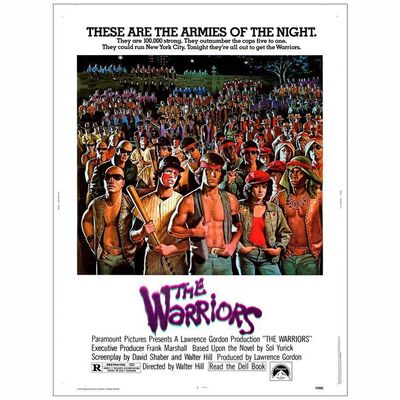 691: THE WARRIORS - 30" x 40"; Very Fine Rolled