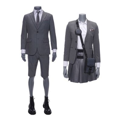 Lot # 46: The Fall of the House of Usher - Toby and Tina's (Igby Rigney and Aya Furukawa) Executive Assistants' Suits