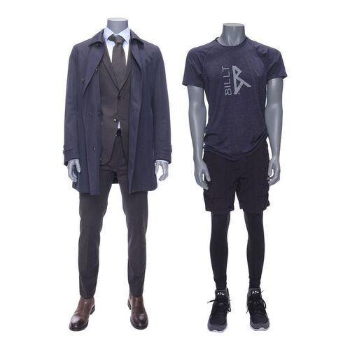 Lot # 67: The Fall of the House of Usher - William "Bill-T" Wilson's (Matt Biedel) Suit and Video Workout Costume