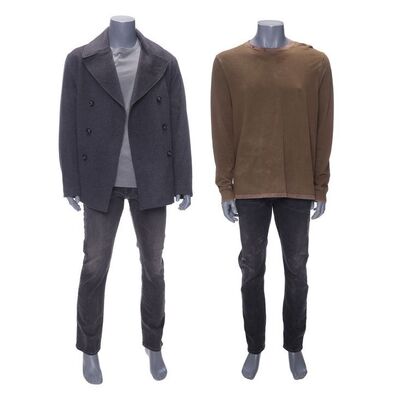 Lot # 77: The Fall of the House of Usher - Napoleon "Leo" Usher's (Rahul Kohli) Family Meeting and Death Costumes