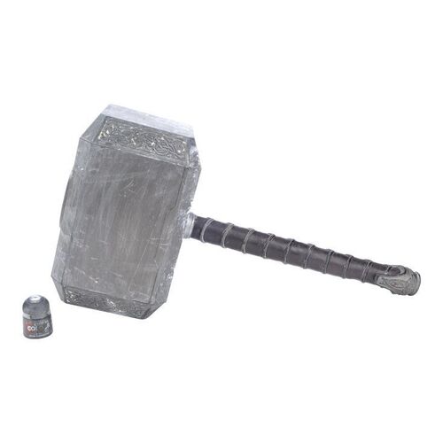 Lot # 87: The Fall of the House of Usher - Napoleon 'Leo' Usher's (Rahul Kohli) Dry Wall Covered "Thor" Hammer Replica