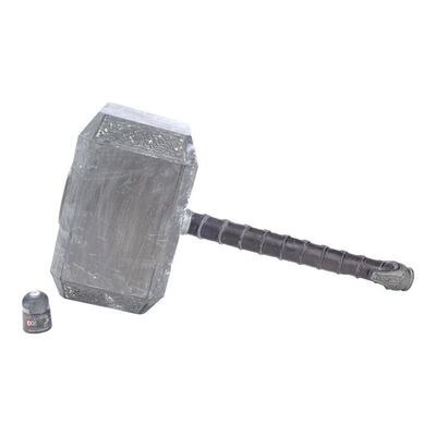 Lot # 87: The Fall of the House of Usher - Napoleon 'Leo' Usher's (Rahul Kohli) Dry Wall Covered "Thor" Hammer Replica