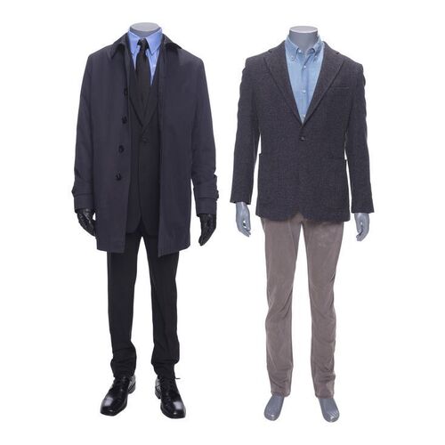 Lot # 88: The Fall of the House of Usher - Julius' (Daniel Jun) Apartment Costume and Suit at Napoleon "Leo" Usher's (Rahul Kohli) Death