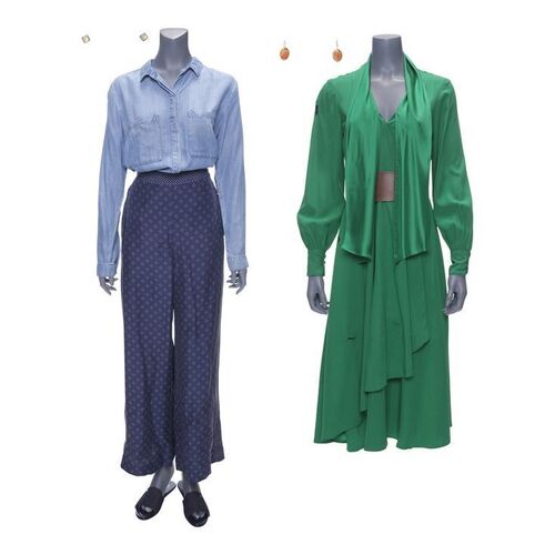 Lot # 107: The Fall of the House of Usher - Tamerlane Usher's (Samantha Sloyan) Death Costume with Verna Meeting Costume