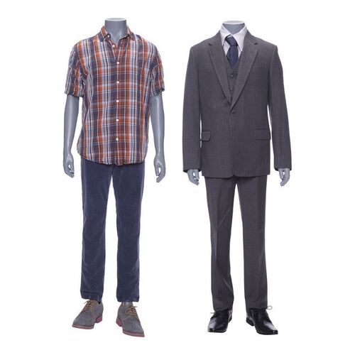Lot # 113: The Fall of the House of Usher - Younger Roderick's (Graham Verchere) Office Suit and Home Costume