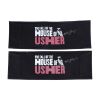Lot # 120: The Fall of the House of Usher - Two House of Usher Chairbacks Signed by Mike Flanagan