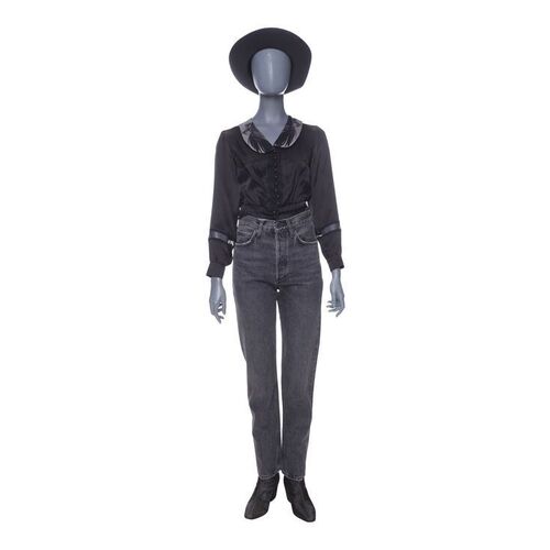 Lot # 132: The Fall of the House of Usher - Verna's (Carla Gugino) Courthouse Steps Costume with Hat