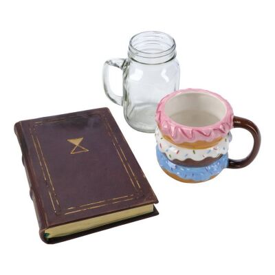 Lot # 145: The Midnight Club - Ilonka and Anya's Club Mugs with Paragon Journal