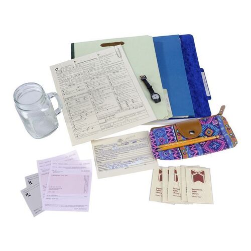 Lot # 148: The Midnight Club - Ilonka's Club Mug, Accessories, Pre-Need and Medical File with Julia Jayne's File