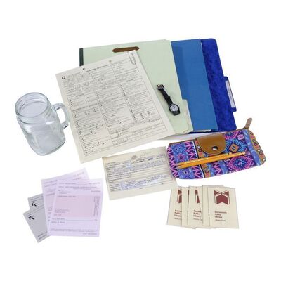 Lot # 148: The Midnight Club - Ilonka's Club Mug, Accessories, Pre-Need and Medical File with Julia Jayne's File