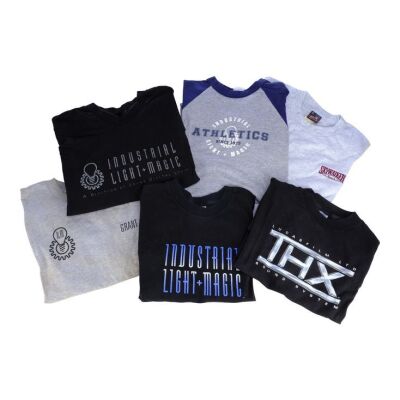 Lot # 21: Collection of Grant Imahara's ILM Shirts