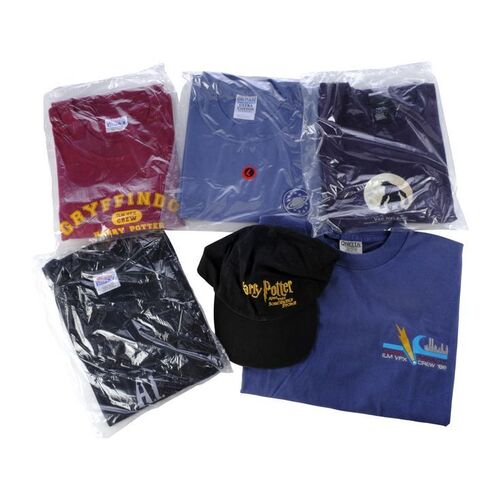 Lot # 28: Collection of Grant Imahara's Movie Crew Shirts