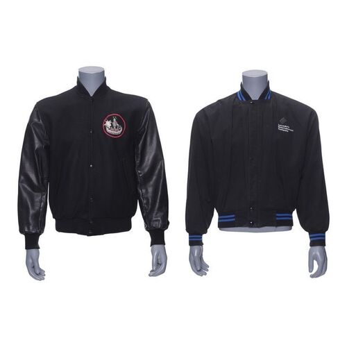 Lot # 34: Grant Imahara's Lucas Art's Crew Jacket with Pin and ILM Jacket