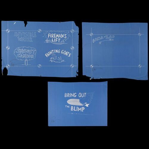 Lot # 37: Set of Three Blueprint Titled Posters Signed by Adam Savage with Signed Poster