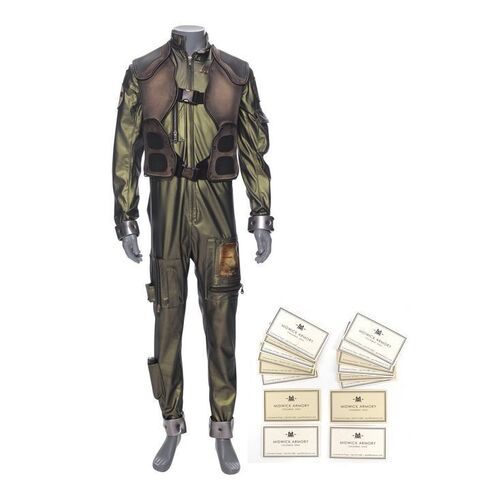 Lot # 43: Grant Imahara's Battlestar Galactica Viper Captain Costume Replica