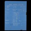 Lot # 50: Firestarter Blueprint Signed by Adam Savage and Kari Byron with Signed Poster