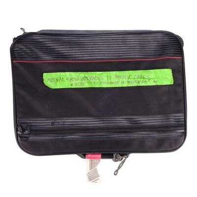 Lot # 51: Suitcase from Battle of the Sexes Episode