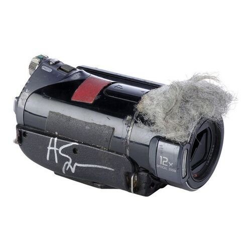 Lot # 83: Various Episodes: A Broken Camera Signed by Adam Savage