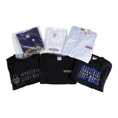 Lot # 118: Collection of Grant Imahara's Personal ILM Shirts