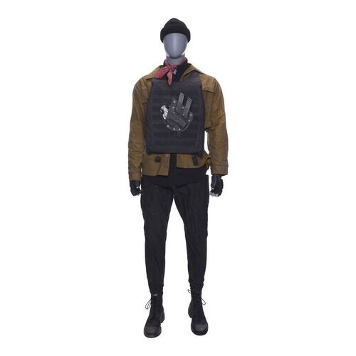 Lot # 16: JOHN WICK: CHAPTER 4 (2023): Tracker's Hero Costume and Accessories