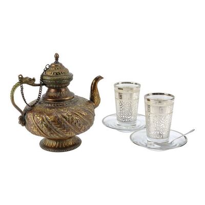Lot # 23: JOHN WICK: CHAPTER 4 (2023): The Elder's Teapot and Cup Set