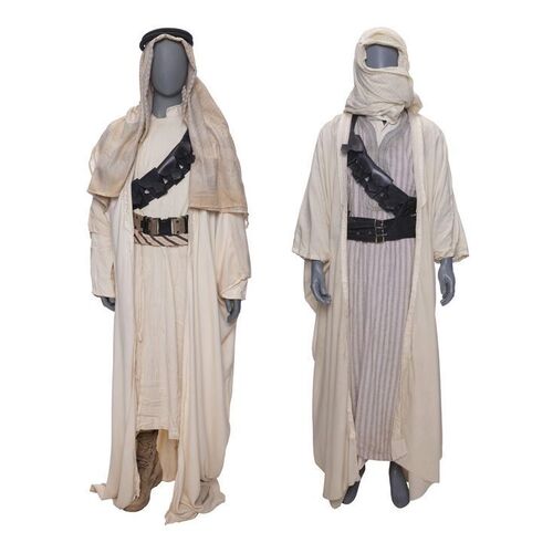 Lot # 24: JOHN WICK: CHAPTER 4 (2023): Elder Guard and Stunt Bedouin Rider Costumes