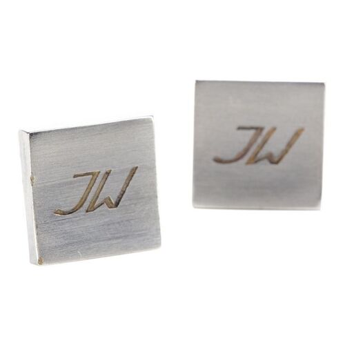 Lot # 28: JOHN WICK: CHAPTER 4 (2023): John Wick's Engraved Cufflinks