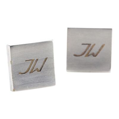 Lot # 28: JOHN WICK: CHAPTER 4 (2023): John Wick's Engraved Cufflinks