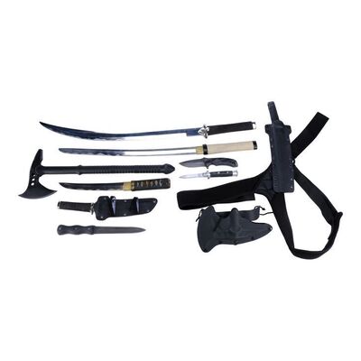 Lot # 29: JOHN WICK: CHAPTER 4 (2023): Background Weapons with Killla's Man's Stunt Blade