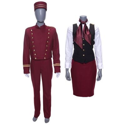 Lot # 34: JOHN WICK: CHAPTER 4 (2023): New York Continental Staff Uniforms