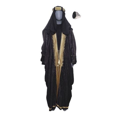 Lot # 40: JOHN WICK: CHAPTER 4 (2023): Elder Stunt Costume with Ring